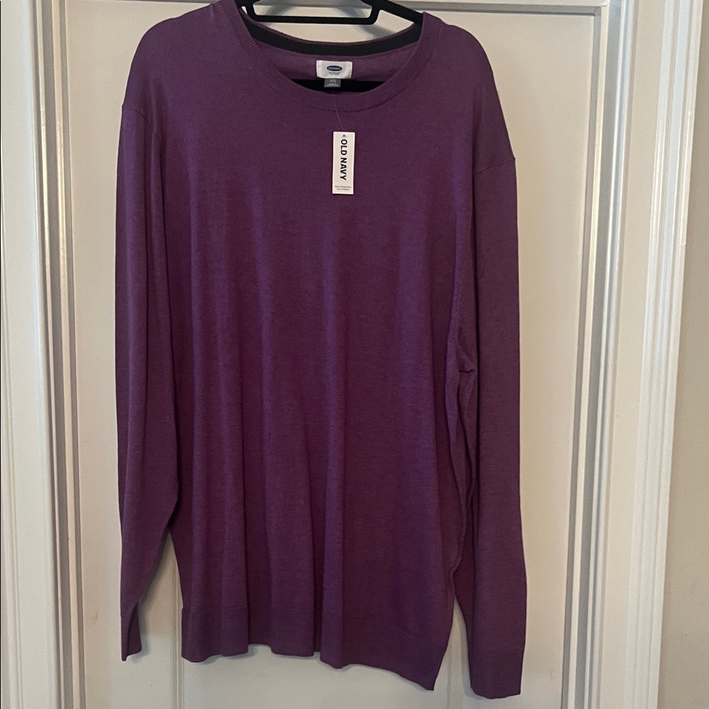 Old Navy Rich Purple Long Sleeve Tee